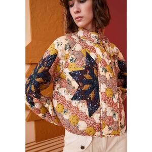 Ulla Johnson Elettra Quilted Cabincore Jacket (Size S)